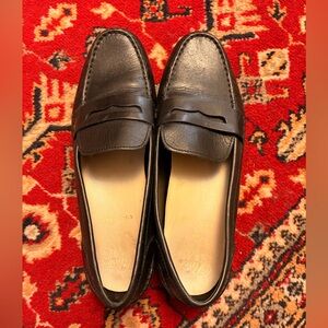Cole Haan Black Leather Loafers